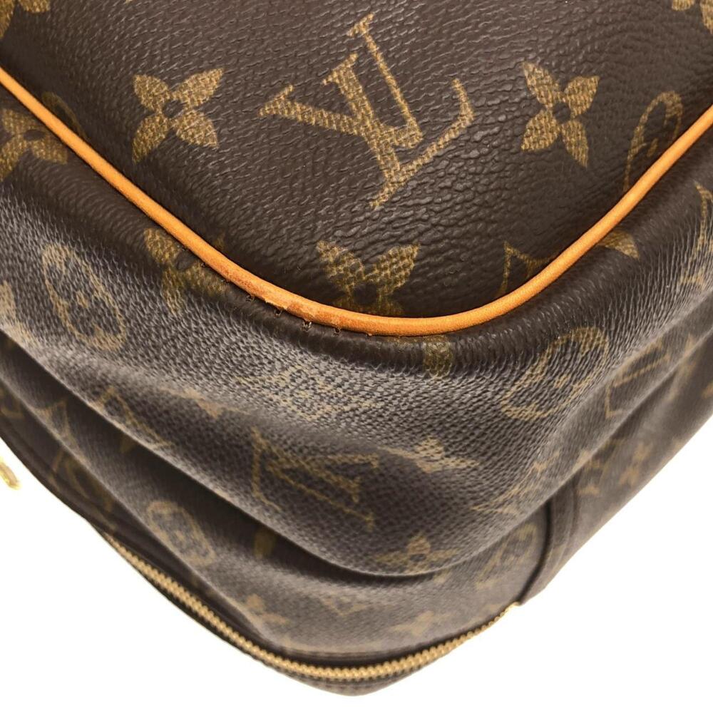 LOUIS VUITTON Authentic Brown Monogram Boston Bag - Picture 3 of 9